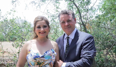  Ana Lucía y Fernando Galán.