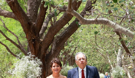  Cecilia Bremer y Olegario Galarza.
