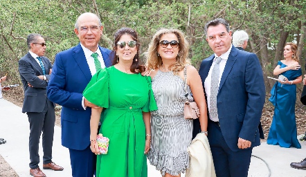  Sandra Galván, Pedro Leal, Ana Von Der Meden y Luis Ortuño.