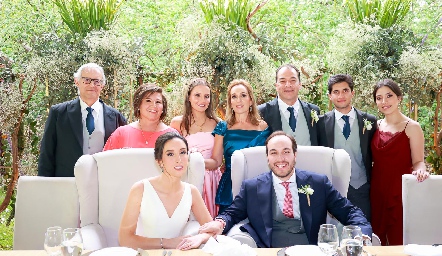  Familia Elorduy Bremer y familia González Ávila.