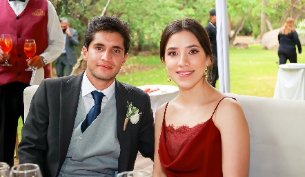  Andrés González y Ana Gabriela Alba.