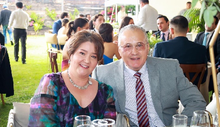  Mónica Berlanga y Carlos Brueggueroff.
