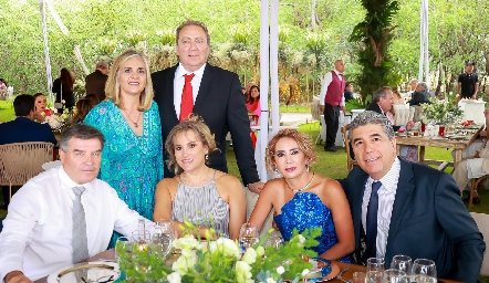  Luis Ortuño, Sabrina Gaviño, Manuel Dávalos, Ana Von Der Meden, Isabel Carrillo y Rafael Tobías.