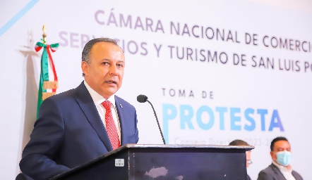  Fernando Díaz de León Hernández, Presidente de Cámara Nacional de Comercio Servicios y Turismo de San Luis Potosí.
