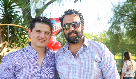  Víctor Paulín y Mauricio Romo.