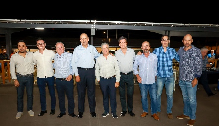  Gerardo Gómez, Alejandro Mancilla, Alejandro Mancilla, Fernando Pérez, Jorge Gómez, Oscar Silos, Ricardo Meade, Arturo Herrera y José Antonio González.
