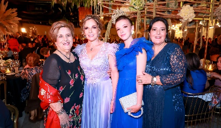  Marcelle Coulon, Jana, Alejandra y Lourdes Del Valle.