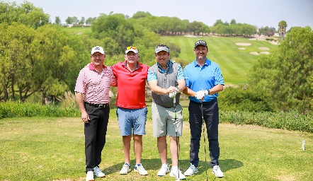  Pablo Fernández, Orlando Pichardo, Humberto Abaroa y Manuel Toledo.