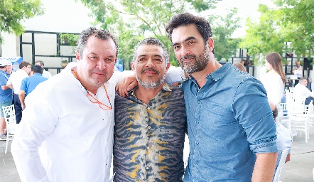  Humberto Abaroa, Alfonso Vita y Mario Macías.