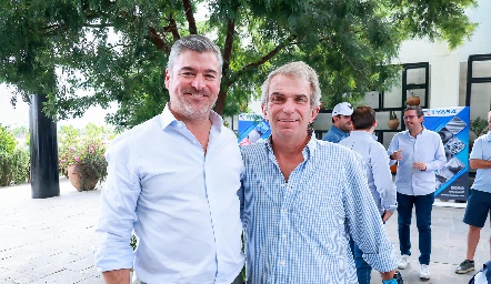  Oscar Zermeño y Pedro Fernández.