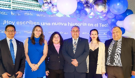  Gerardo Tobías, Pilar Hernández, Ana Laura Montiel, Marco Vargas, Karla López y Javier Moctezuma.