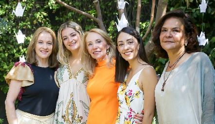  Rocío Gómez, Paulina Dibildox, Laura Lavín, Paola Díaz de León y Cape Silos.