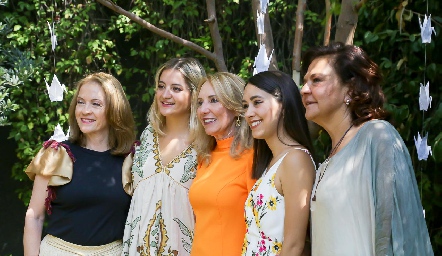  Rocío Gómez, Paulina Dibildox, Laura Lavín, Paola Díaz de León y Cape Silos.