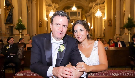  Eduardo Martínez Ariztegui y Blanca Cantú González ya son esposos.