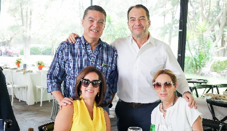  Antonio Gutiérrez, Eduardo González, Alejandra Ávila y María Elena Ávila.