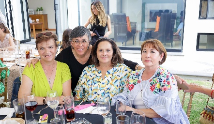  Maru Tova, Mónica Navarro, Mari Meade y Ana Aguiñaga.