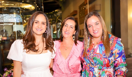  Claudia Villasana, Alejandra Ávila y Alejandra Gutiérrez.