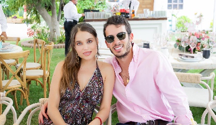  Lore Alvarado y Benjamín Martín Alba.