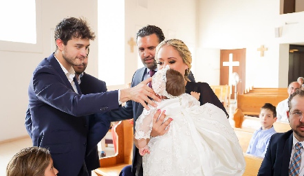  Bautizo de Emilia Zamanillo.