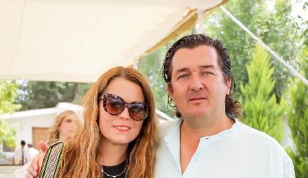  Ana Alvarado y Mauricio Lozano.