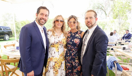  Alejandro Zamanillo, Gaby Alvarado, Verónica y Ramón Zamanillo.