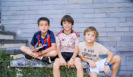  Nico, Lucas y Martín.