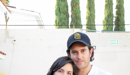  Claudia Díaz de León y Carlos Del Valle.
