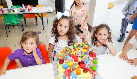  Iker, Inés y Natalia.