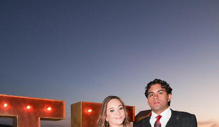  Ale Santos y Emilio Tristán.