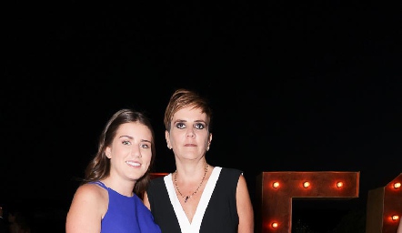  María Emilia Díazy Claudia Hinojosa.