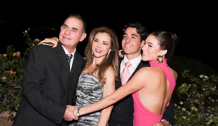  Eduardo Zendejas, Sigrid Zendejas, Gerardo Del Valle y Sigrid Werge.