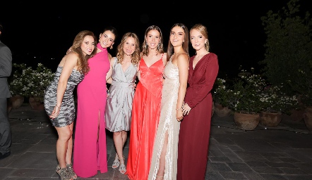  Sigid Werge, Sigrid Zendejas, Maiela Conde, Pau Martín Alba, Claudia Torres y Claudia Carpizo. 