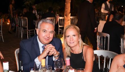  Jorge Villarreal e Ivette Coulon.