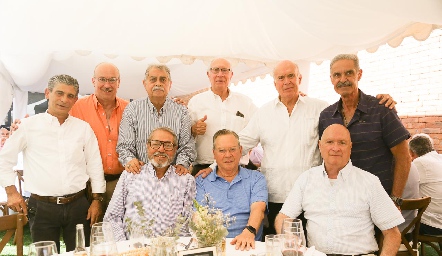  Fernando Reverte, José de Jesús González Carrillo, Fernando Espinoza, Gonzalo Dávila, Manuel González, Jaime Chalita, Manuel Medellín, Francisco Romo Salas.
