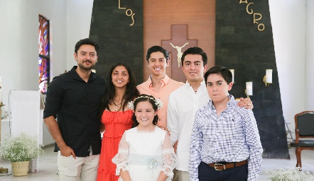 Rodrigo, Camila, Ricky, Andres, Mateo y Alexa (primos).