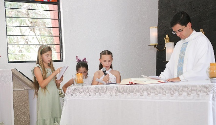  Entrega de ofrendas.
