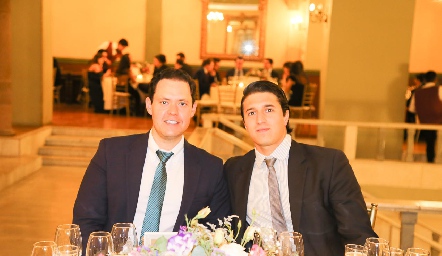  Pepe Madrid y Mauricio González.