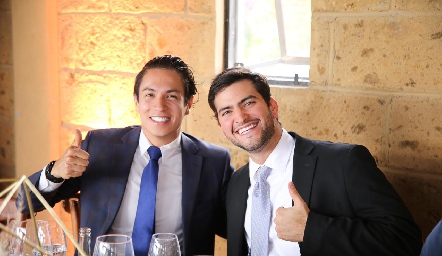  Omar Baez y Luis Magaña.