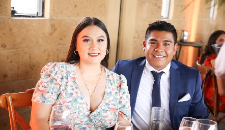  Elena Lara López y Misael Loredo.