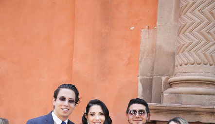  Omar Baez, Ilse Ruiz, Hazael Lopez Zedillo y Juliette Garcia.
