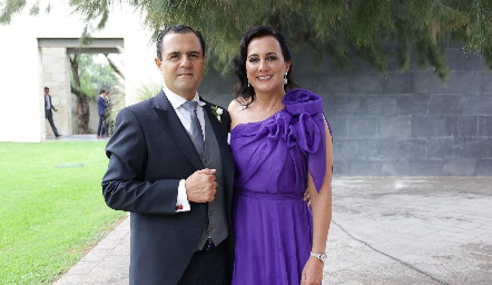 Eduardo González y Susana Salgado.
