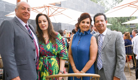  Raúl Padilla, Griselda Morón, Rosy Vázquez y  Héctor Hernández.