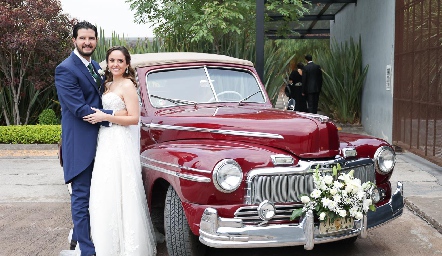  José Ramón Benavente y Ana Gaby Díaz Infante ya son esposos.