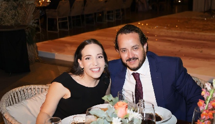  Sofía Torres y Alejandro Sanvela.