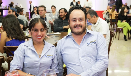  Katia Ruiz y Jorge Oruel.