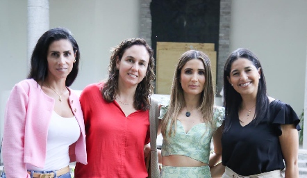  Rita Salinas, Dany Villasuso, Lourdes Orozco y Martha Morales. 