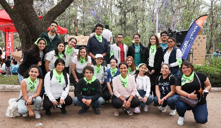  Voluntarios de la Fundación Juan Pablo.