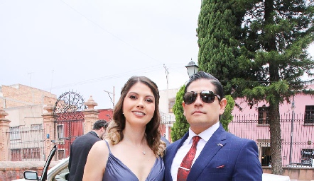  Mayra Almazán y Ricardo Martínez.
