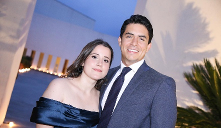  Adriana Belgoder y Sebastián Arreola.