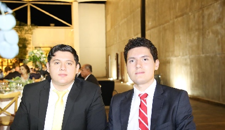  Boris Daniel Sanchez y Javier Acosta.